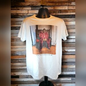 The Notorious B.I.G. Men T-Shirt Medium Short Sleeve Biggie Smalls Graphic